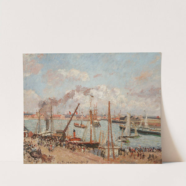 L’Anse des Pilotes, après-midi, temps ensoleillé, Le Havre (1903) by Camille Pissarro