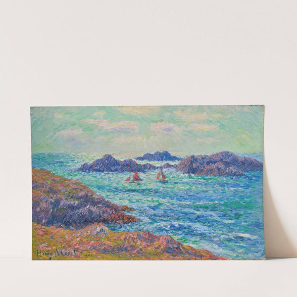 L’Anse des Pilotes, Ouessant by Henry Moret