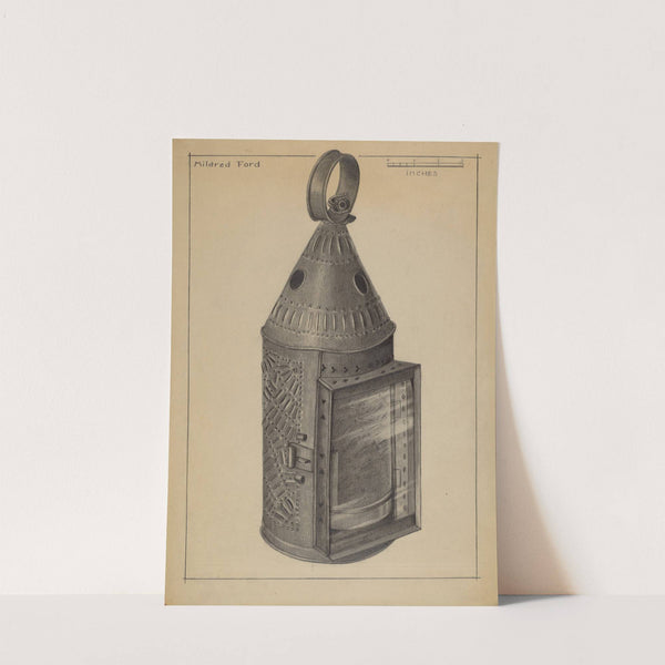 Lantern (c. 1936) by Mildred Ford