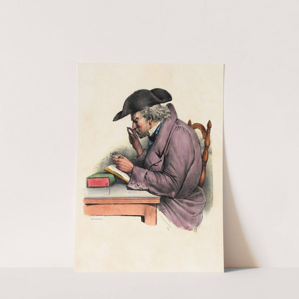 L’antiquaire by Charles-Joseph Traviès de Villers