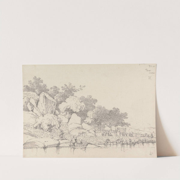 Lap House, Inner Harbour, Macau by George Chinnery