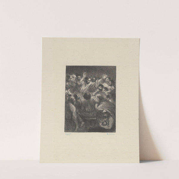 L’apôtre (1908) by Théophile Alexandre Steinlen