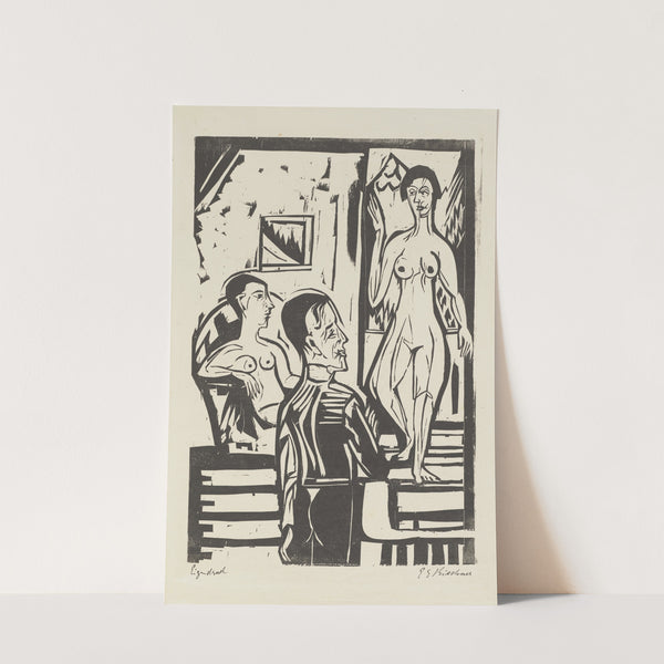 L’après midi du peintre (1927) by Ernst Ludwig Kirchner