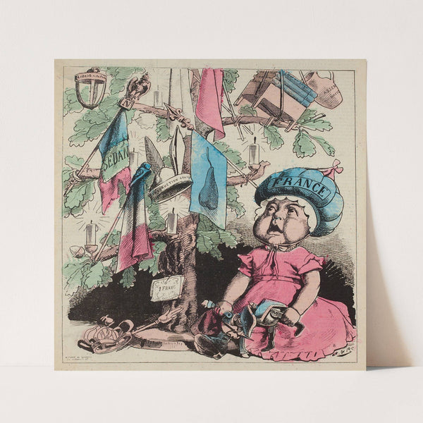 Envahissement de l’appartement de Victor Hugo, place Royale, par les émeutiers de juin 1848 – La visite domiciliaire (1895) by Frederic Theodore Lix