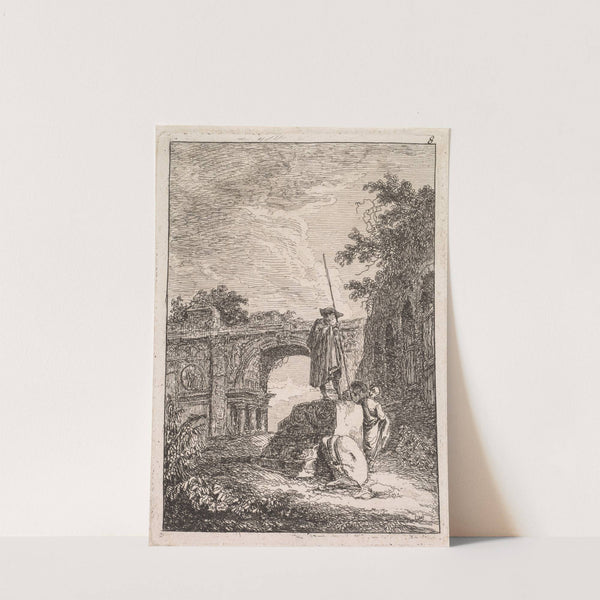 L’Arc de triomphe (1763-1764) by Hubert Robert