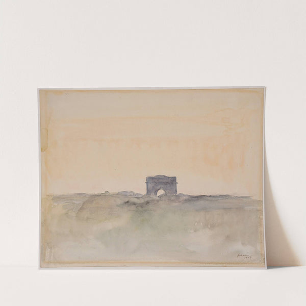 L’Arc de Triomphe de l’Étoile (1917) by Jean-Louis Forain