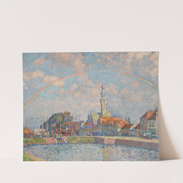 L’Arc-en-ciel à Veere (1906) by Theo van Rysselberghe