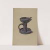 Lard Lamp by Max Soltmann