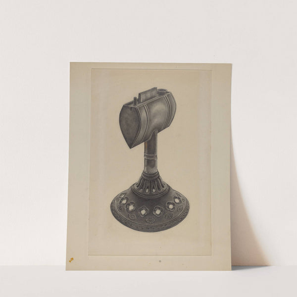 Lard Oil Lamp by Milton Grubstein