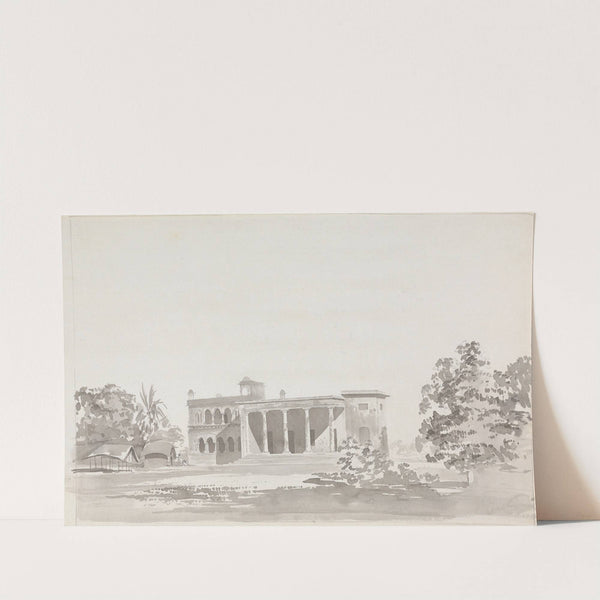 Large Building With a Colonnade by Samuel Davis