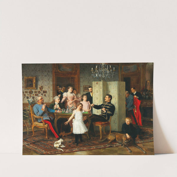 Large Family Celebration by Hans Temple