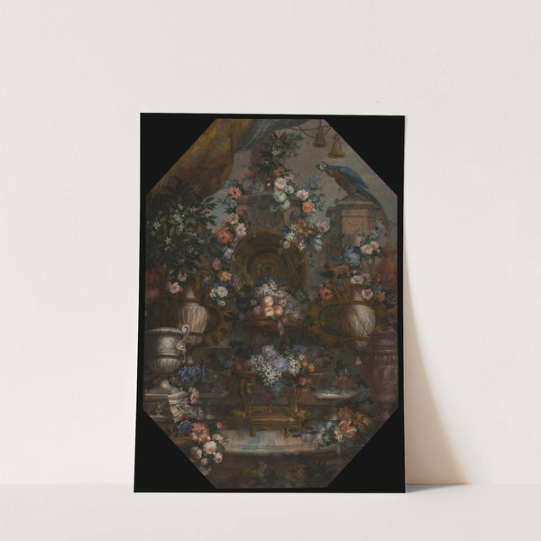 Large Flowerpiece with Precious Urns by Antoine Monnoyer