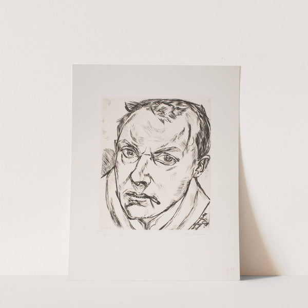 Large Self-Portrait (1919) by Max Beckmann