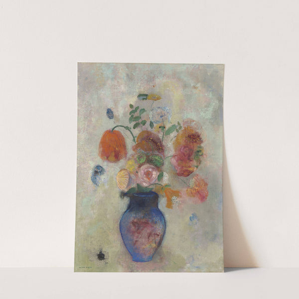 Large Vase with Flowers by Odilon Redon