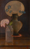 Larkspurs and a Rose
