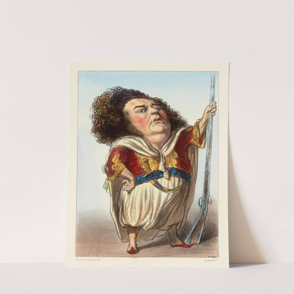 Larochejacquelein (1848-1849) by Honoré Daumier