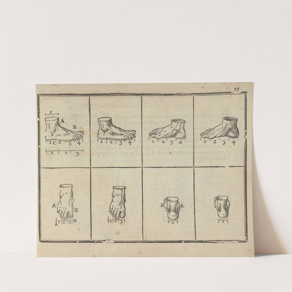 L’art de dessiner de Maistre Jean Cousin Pl.11 (1685) by Jean Cousin the Younger