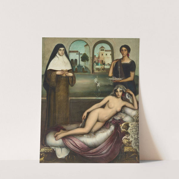 Las dos sendas (1911-1912) by Julio Romero De Torres