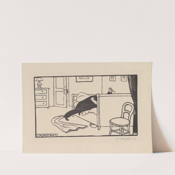 L’assassinat (1893) by Félix Vallotton