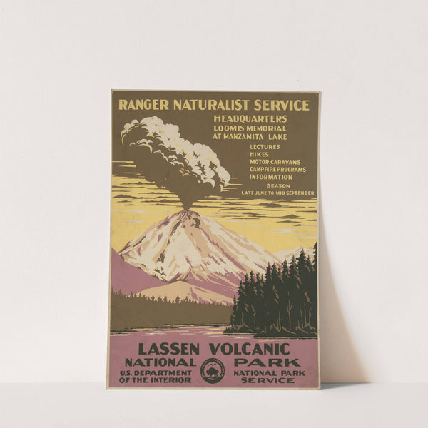 Lassen Volcanic National Park, Ranger Naturalist Service (1938) by Chester Don Powell