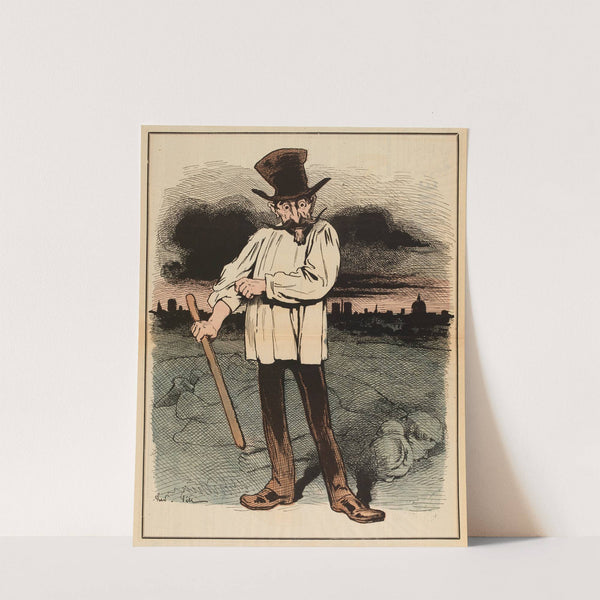 L’assomeur (1879) by André Gill