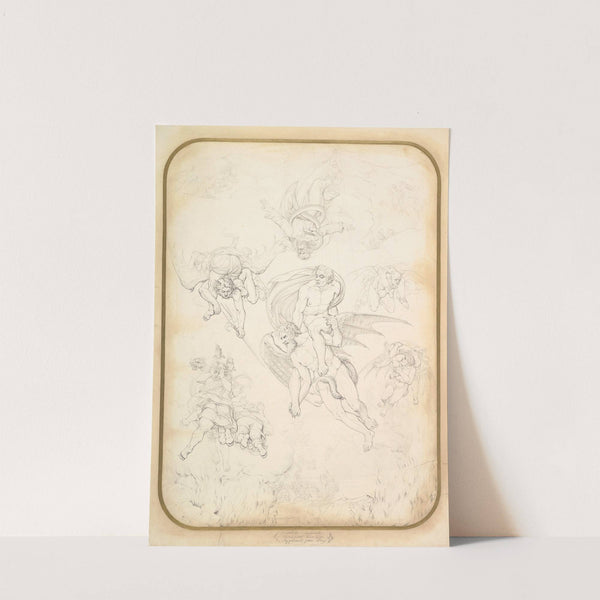 Last Judgment, after Michelangelo by Tommaso Piroli