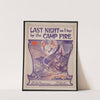 Last night as I lay by the camp fire by Anonymous
