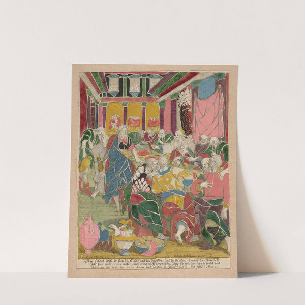 Last Supper (16th Century) by Johann Bussemacher