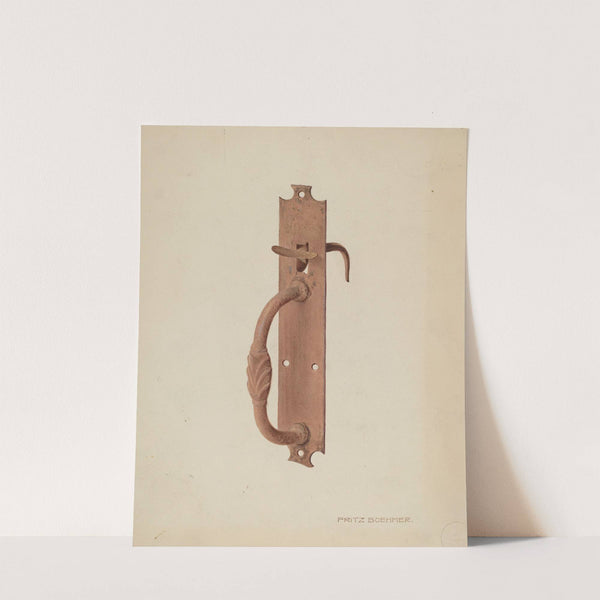 Latch by Fritz Boehmer