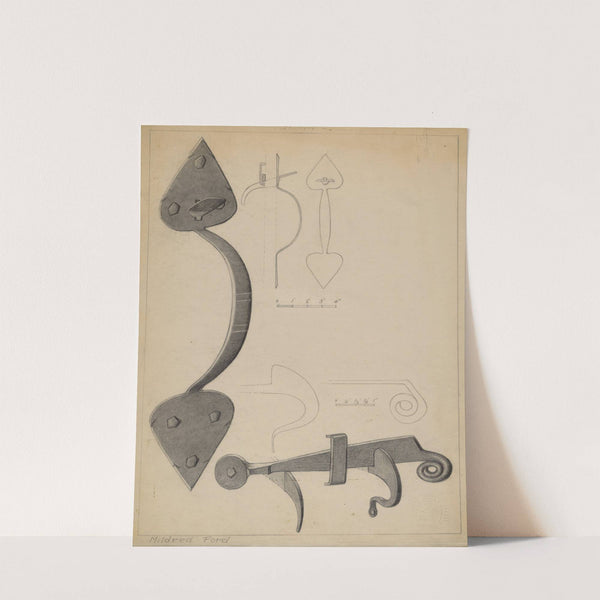 Latch (c. 1937) by Mildred Ford