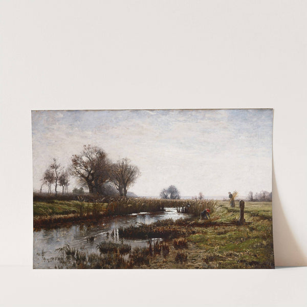 Late Afternoon, Dachau Moor by Theodore Clement Steele