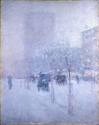 Late Afternoon, New York, Winter