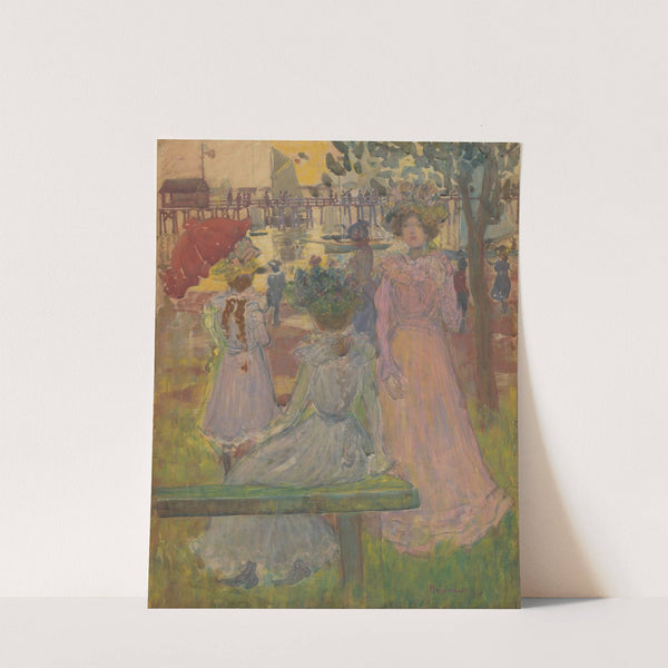 Late Afternoon, Summer (circa 1900–1905) by Maurice Prendergast
