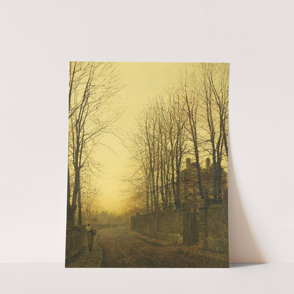 Late Autumn by John Atkinson Grimshaw