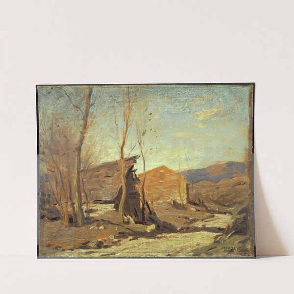 Late Autumn Afternoon by George M. Bruestle