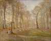 Late Autumn Day in the Jægersborg Deer Park, North of Copenhagen