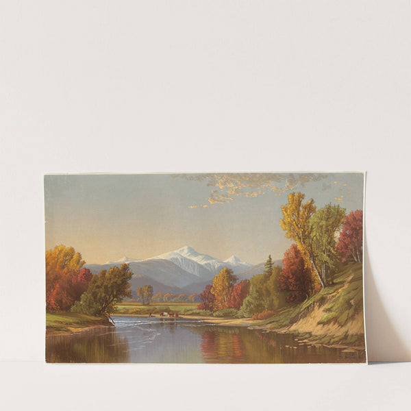 Late Autumn in the White Mountains (1861-1897) by Alfred Thompson Bricher