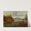 Late Autumn, Long Lake, Hamilton Co., New York, Adirondacks (1881) by Arthur Fitzwilliam Tait