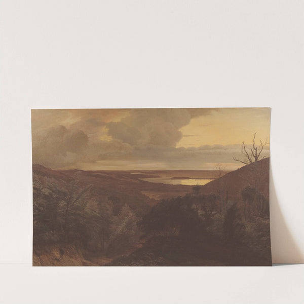 Late Evening near Himmelbjerget, Jutland by Vilhelm Kyhn