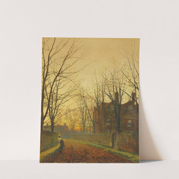 Late October by John Atkinson Grimshaw