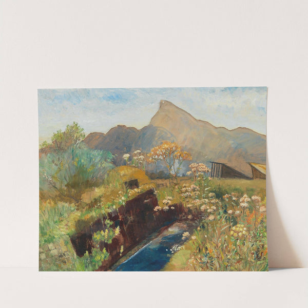 Late Summer on the Salzburger Moor near Untersberg by Marie Egner