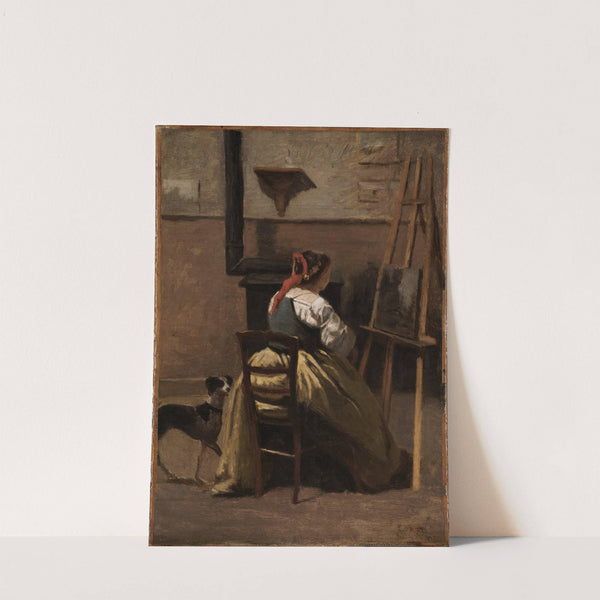 L'Atelier de Corot by Jean-Baptiste-Camille Corot