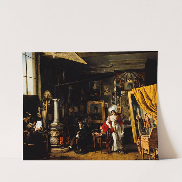 L'atelier du peintre T. B. Bitter (1781-1832) by T. B. Bitter