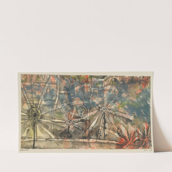 Laternen (Street Lamps) (1912) by Paul Klee