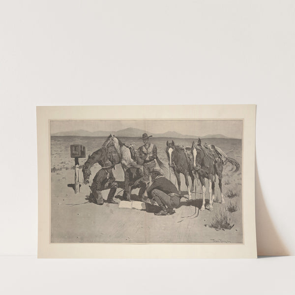 Latest News (1901) by Frederic Remington