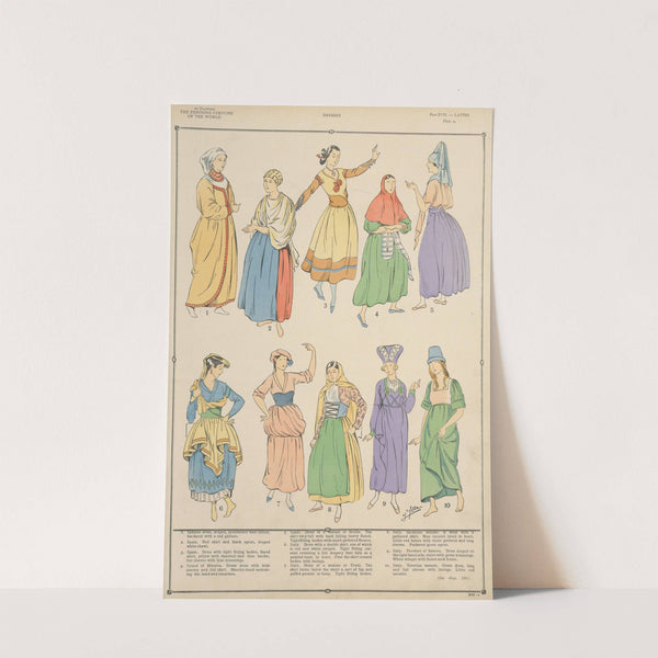 Latins - Dresses by Paul Louis de Giafferri