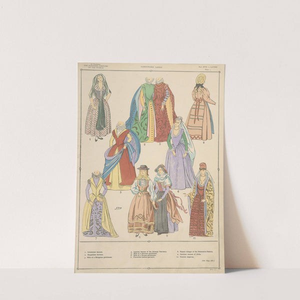 Latins - Fashionable ladies by Paul Louis de Giafferri