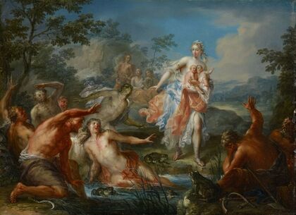 Latona Turning the Lycian Peasants into Frogs