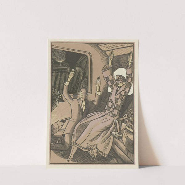 L’Attentat (1923) by Fernand Siméon