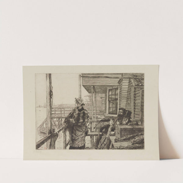 L’auberge des trois corbeaux (1877) by James Tissot